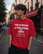Forvem® The Weeknd After Hours Til Dawn Tour Europe 2026 Merch Tee