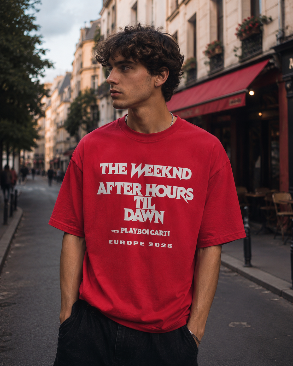 Forvem® The Weeknd After Hours Til Dawn Tour Europe 2026 Merch Tee