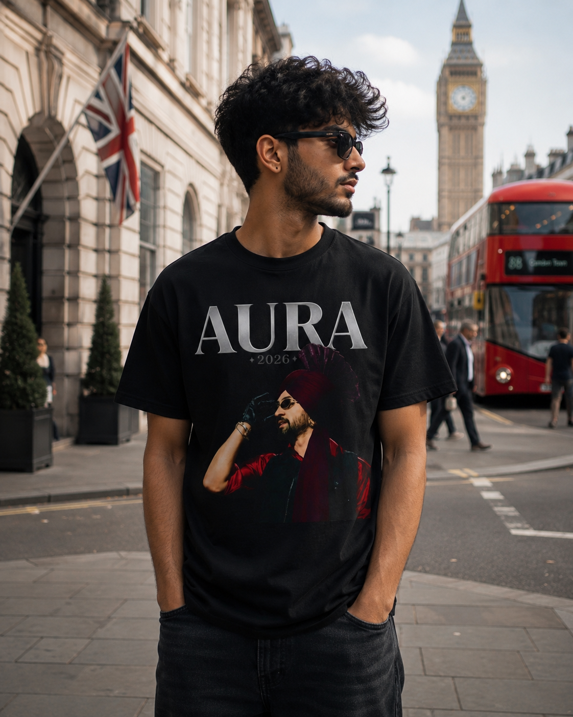 Forvem® Diljit Dosanjh Aura Tour Europe 2026 Premium Merch Tee