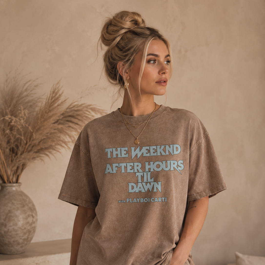 Forvem® The Weeknd After Hours Til Dawn Tour Europe 2026 Merch Tee