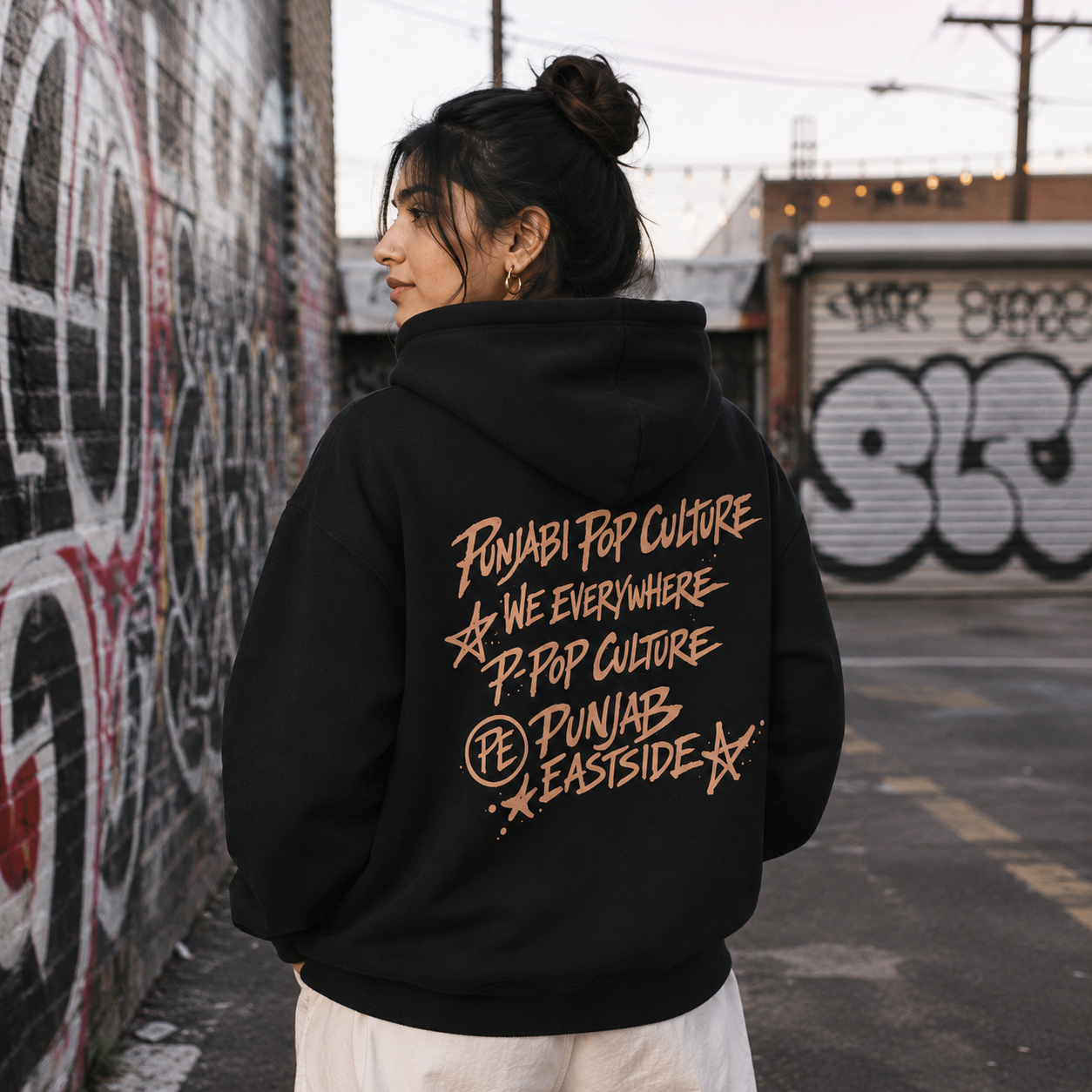 Forvem® Karan Aujla P-POP Culture Tour Aus/NZ 2026 Oversized Hoodie