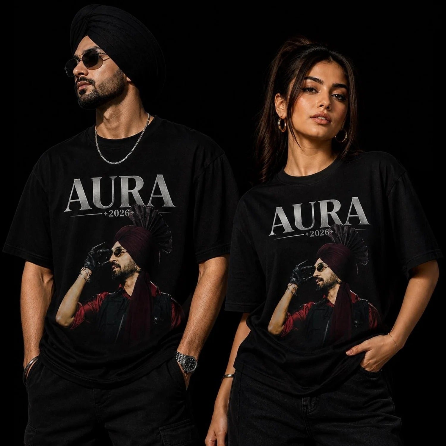 Forvem® Diljit Dosanjh Aura Tour Europe 2026 Premium Merch Tee
