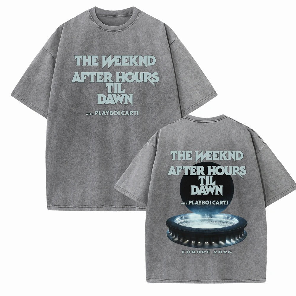 Forvem® The Weeknd After Hours Til Dawn Tour Europe 2026 Merch Tee