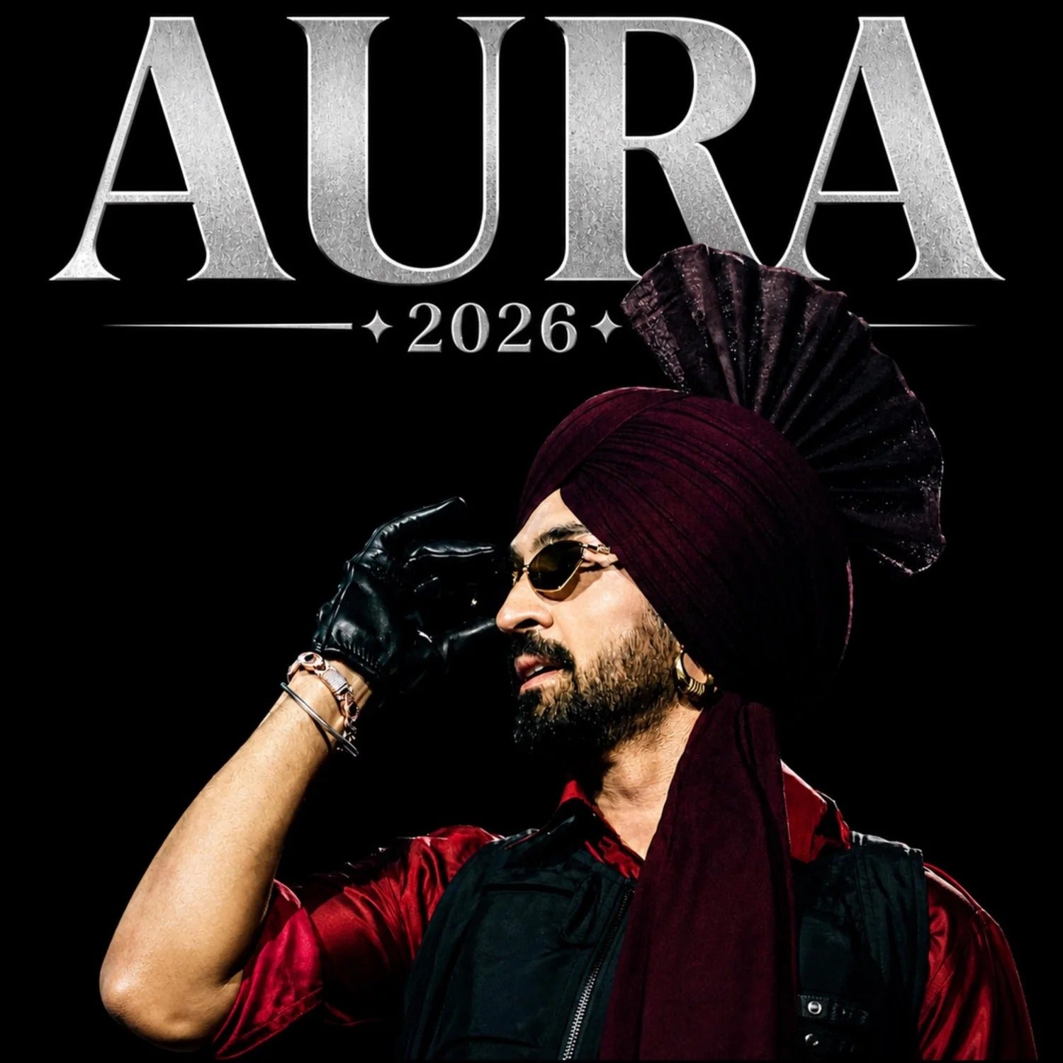 Forvem® Diljit Dosanjh Aura Tour Europe 2026 Premium Merch Tee