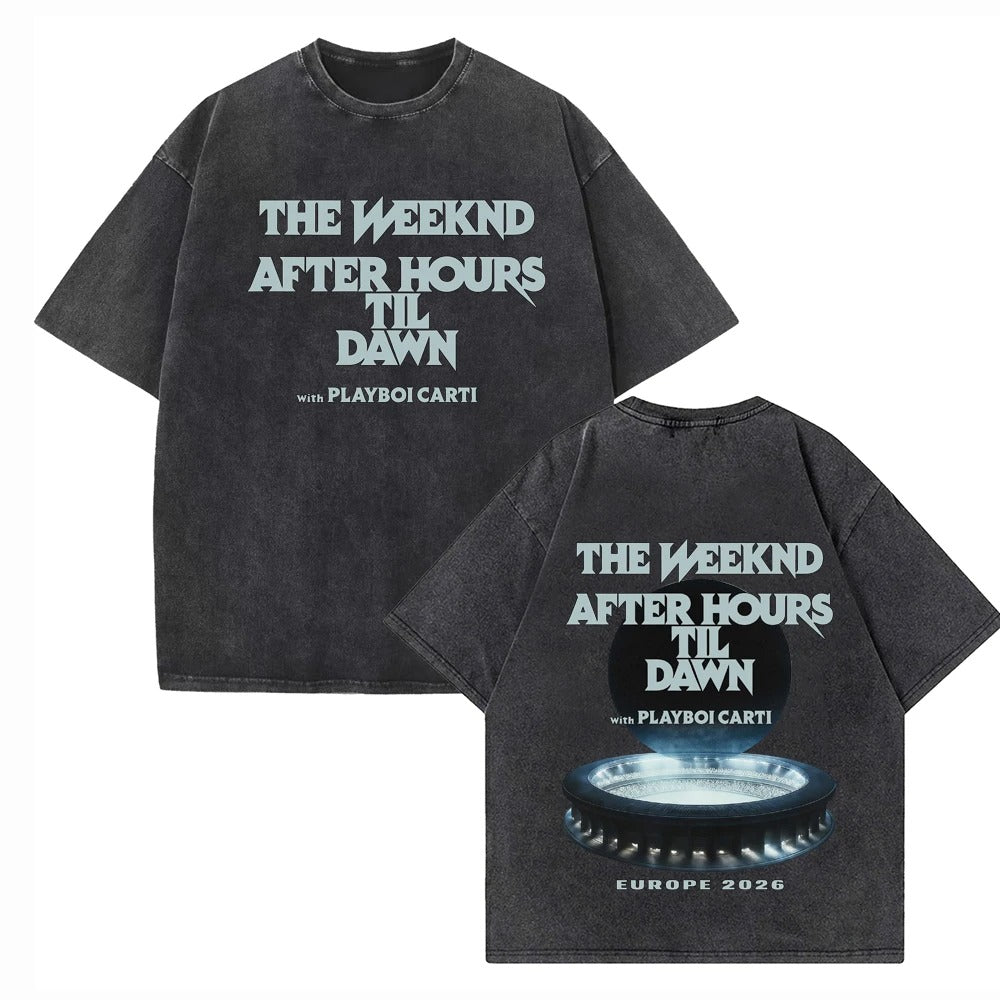 Forvem® The Weeknd After Hours Til Dawn Tour Europe 2026 Merch Tee